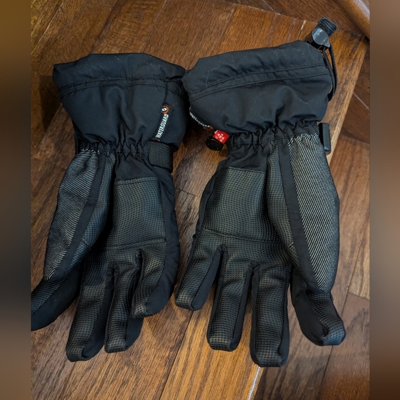 Kombi Black and DROP Gray Winter Gloves Lot FitS XL Youth Or Adult S - Picture 4 of 14